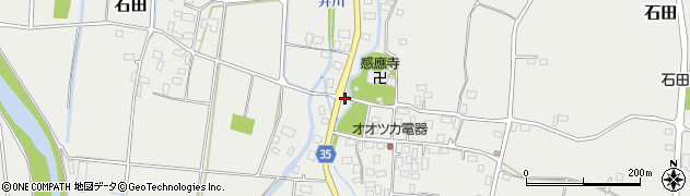 石田柳屋前周辺の地図