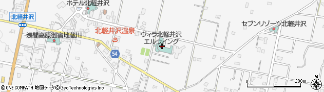 ヴィラ北軽井沢エルウイングレストラン予約周辺の地図
