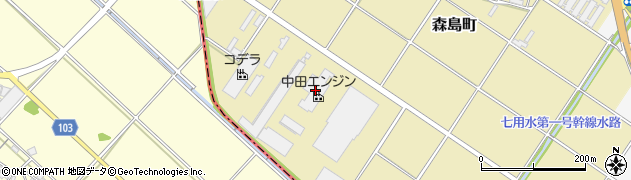 ロジスティード株式会社　石川営業所周辺の地図