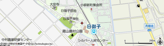 石川県白山市日御子町（ホ）周辺の地図