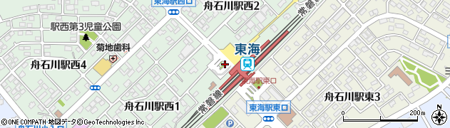 東海駅前周辺の地図