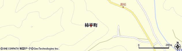 栃木県佐野市柿平町周辺の地図