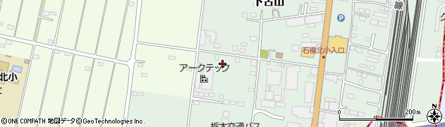 栃木県下野市下古山2976周辺の地図
