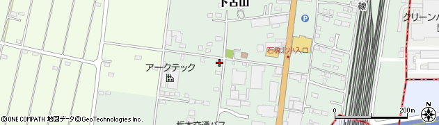 栃木県下野市下古山2974-1周辺の地図