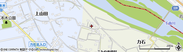 長野県千曲市力石1397周辺の地図