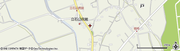 茨城県那珂市戸2423周辺の地図