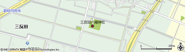 三反田八幡神社周辺の地図