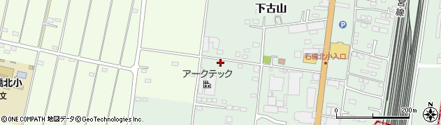 栃木県下野市下古山2976-3周辺の地図