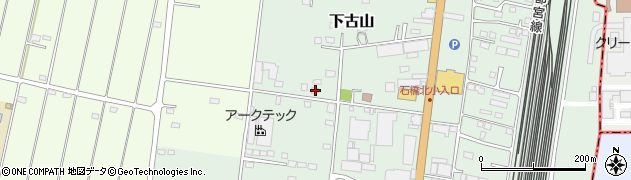 栃木県下野市下古山2957周辺の地図