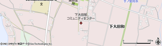栃木県真岡市下大田和528周辺の地図