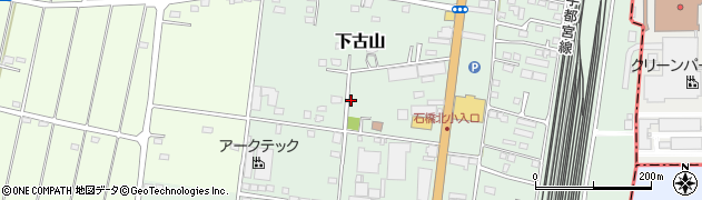 栃木県下野市下古山2954周辺の地図