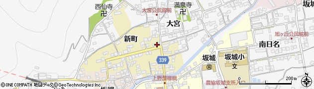 長野県埴科郡坂城町新町1056周辺の地図