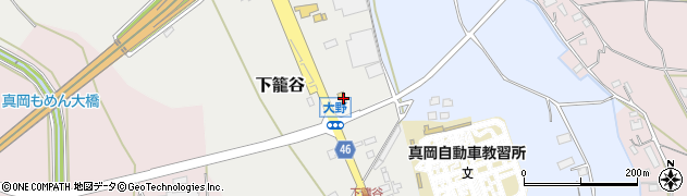 栃木県真岡市下籠谷4308周辺の地図