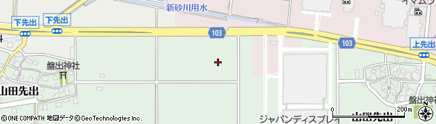 株式会社北都組　南加賀営業所周辺の地図