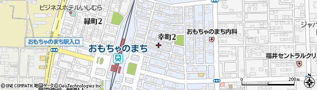 栃木県下都賀郡壬生町幸町2丁目16周辺の地図