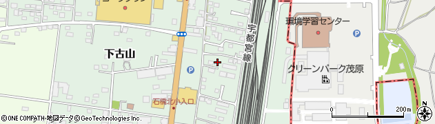 栃木県下野市下古山2933周辺の地図