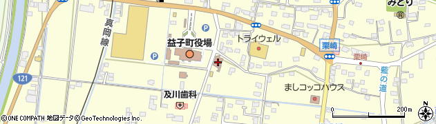 益子郵便局 ＡＴＭ周辺の地図
