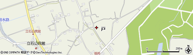 茨城県那珂市戸4248周辺の地図