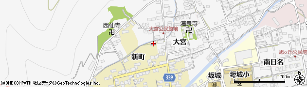 長野県埴科郡坂城町新町1050周辺の地図