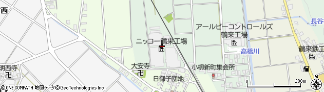 石川県白山市小柳町（ロ）周辺の地図