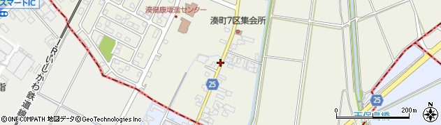 石川県白山市湊町（ム）周辺の地図