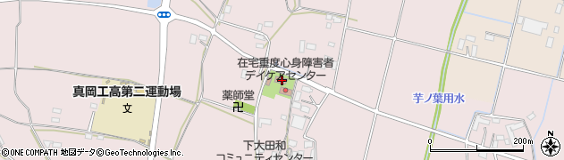 栃木県真岡市下大田和549周辺の地図