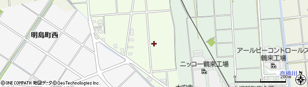 石川県白山市日御子町周辺の地図