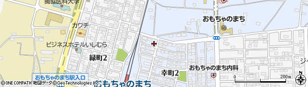 栃木県下都賀郡壬生町幸町2丁目25-7周辺の地図