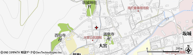 長野県埴科郡坂城町坂城1166周辺の地図
