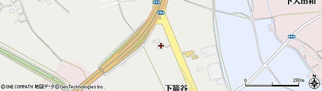 栃木県真岡市下籠谷4335周辺の地図