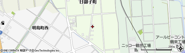 石川県白山市日御子町ハ周辺の地図