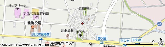 石川県川北町（能美郡）壱ツ屋（ヘ）周辺の地図