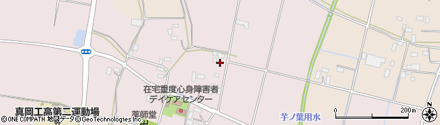 栃木県真岡市下大田和570周辺の地図