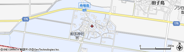 石川県川北町（能美郡）舟場島（ハ）周辺の地図