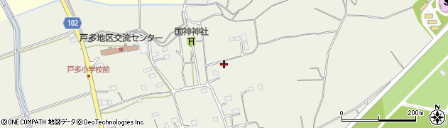 茨城県那珂市戸4280周辺の地図
