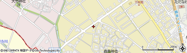 石川県白山市森島町い89周辺の地図