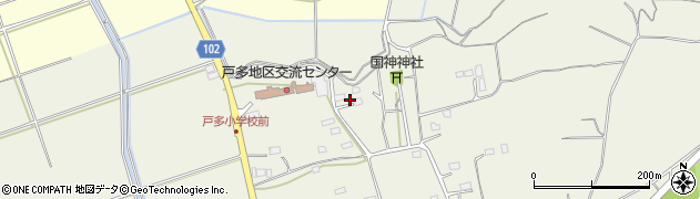 茨城県那珂市戸2289周辺の地図