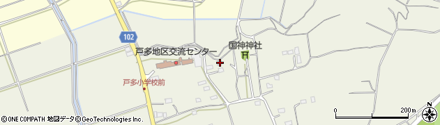 茨城県那珂市戸2288周辺の地図
