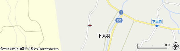 栃木県芳賀郡益子町下大羽741周辺の地図