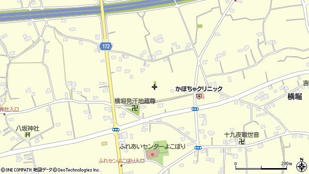 〒311-0103 茨城県那珂市横堀の地図