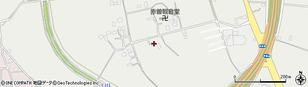 栃木県真岡市下籠谷266周辺の地図