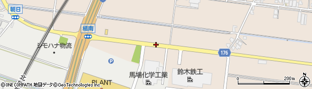 石川県川北町（能美郡）橘（ク）周辺の地図