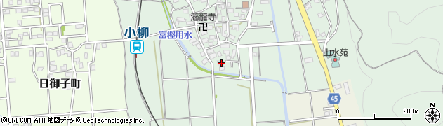 石川県白山市小柳町ホ128周辺の地図