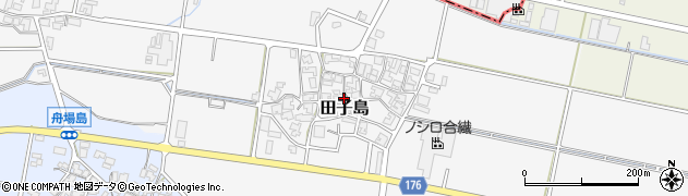 石川県川北町（能美郡）田子島（甲）周辺の地図
