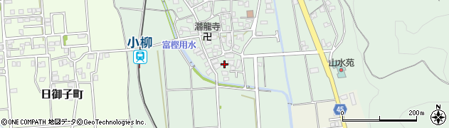 石川県白山市小柳町ホ125周辺の地図