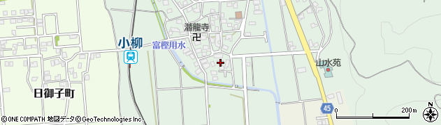 石川県白山市小柳町ホ133周辺の地図