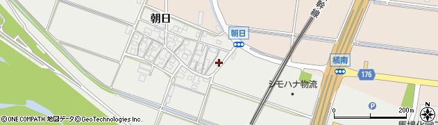 朝日少彦神社周辺の地図
