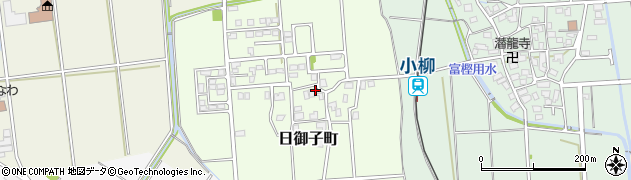 石川県白山市日御子町（ロ）周辺の地図