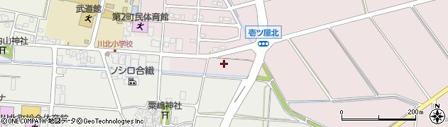 石川県川北町（能美郡）土室（乙）周辺の地図