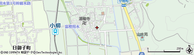 石川県白山市小柳町ホ137周辺の地図